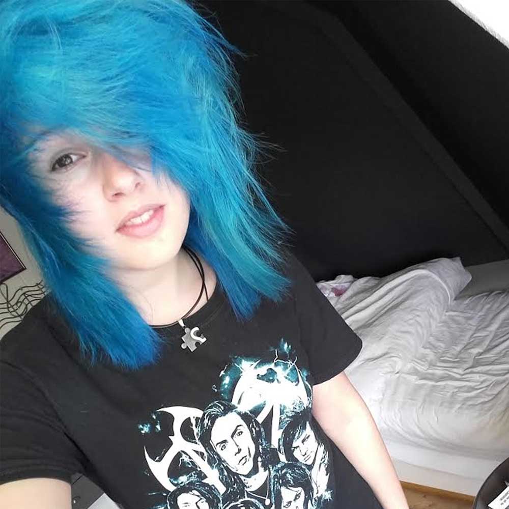 Crazy Color - Blue Jade Semi permanente haarverf - Blauw